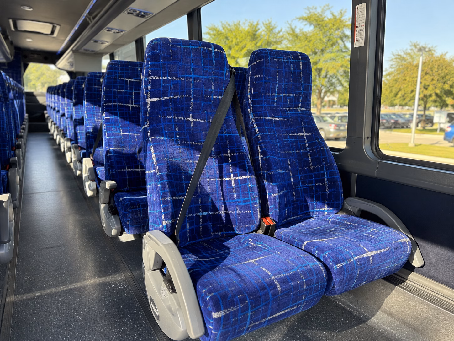 how the type of bus changes the price in roswell georgia