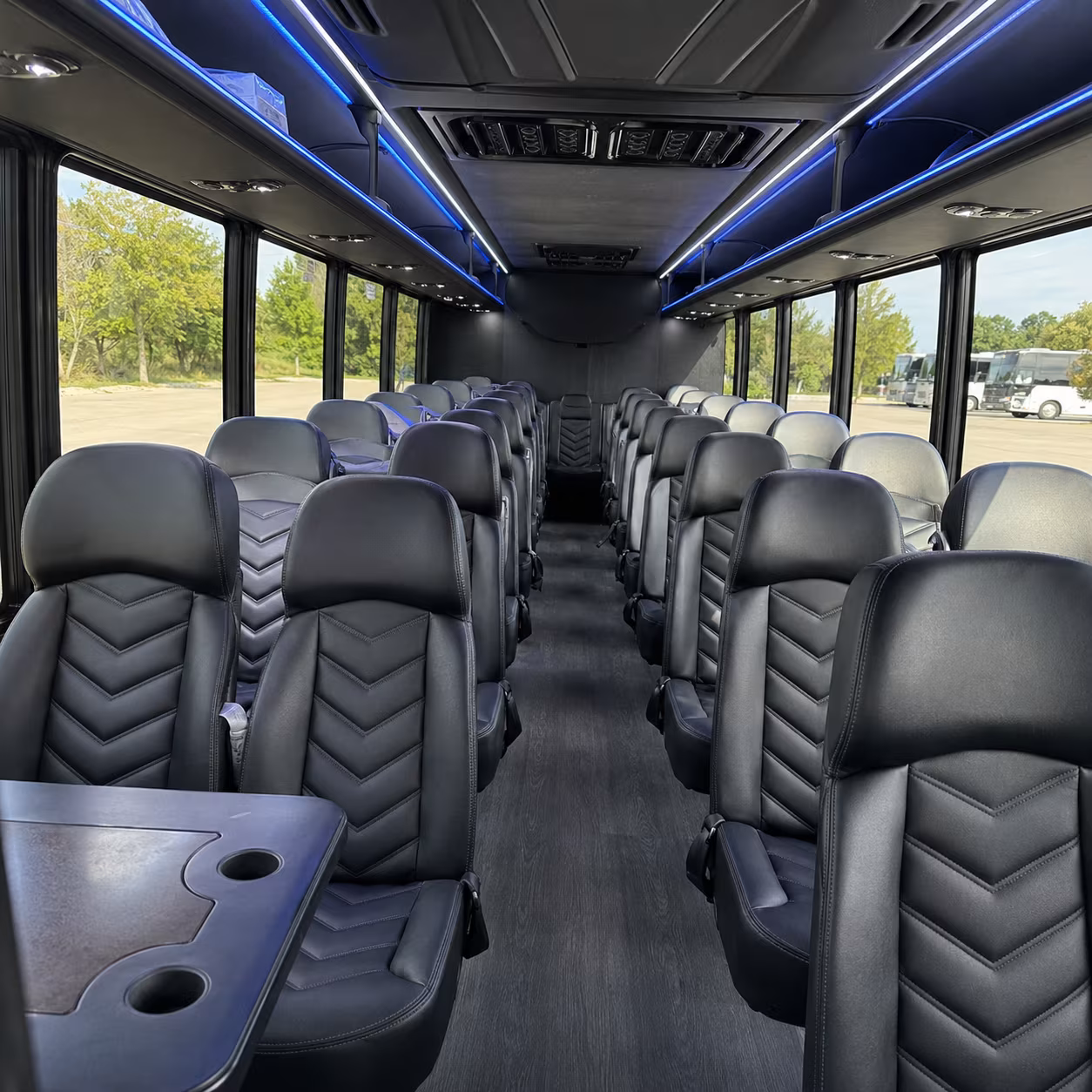 roswell religious group transportation onboard seating