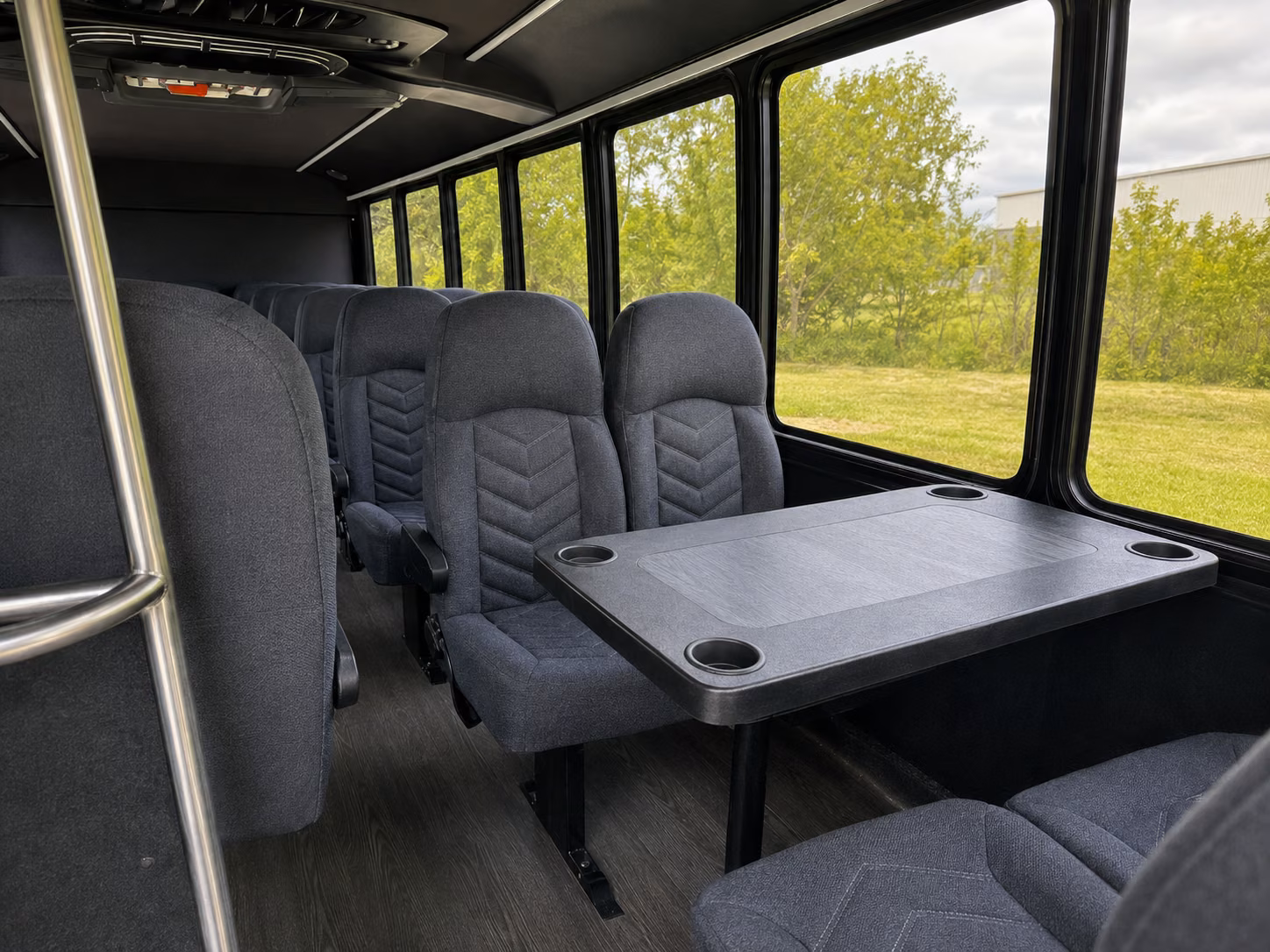 roswell wine tour brewery transportation onboard seating